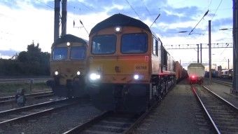 Cab Ride GBRF185: Mersey Multimodem to Wembley Yard Part 3 - Rugby to Wembley Yard